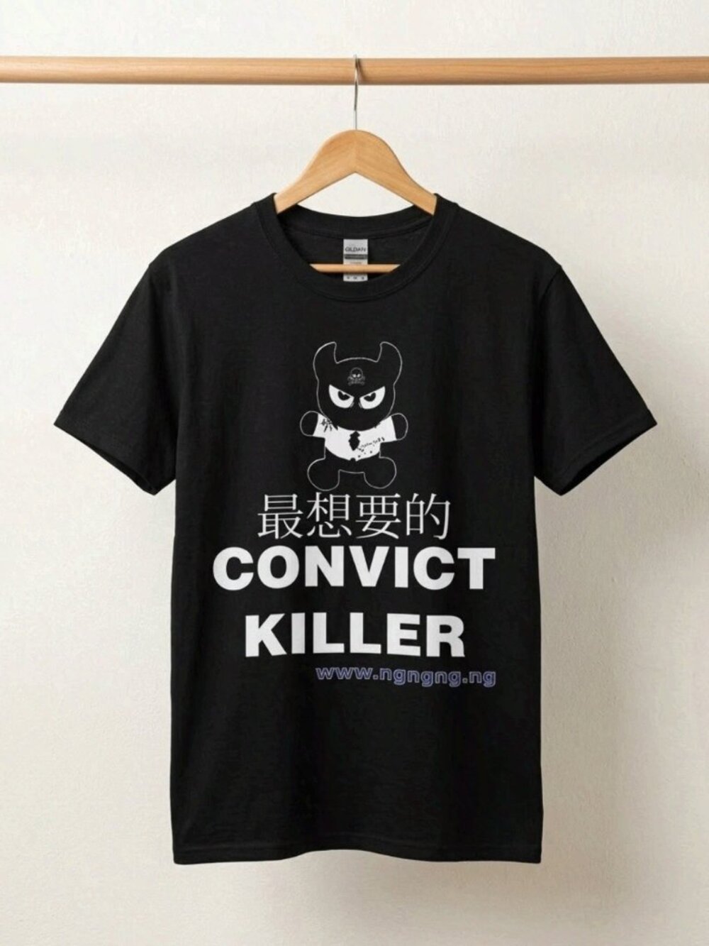NG Novagang Convict Killer Tees T-Shirts Album Tour Merch Reprint
